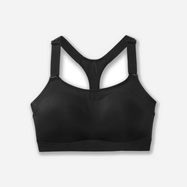 Brooks Dare Racerback - Run Bra Mujer - Negras (RO4632907)